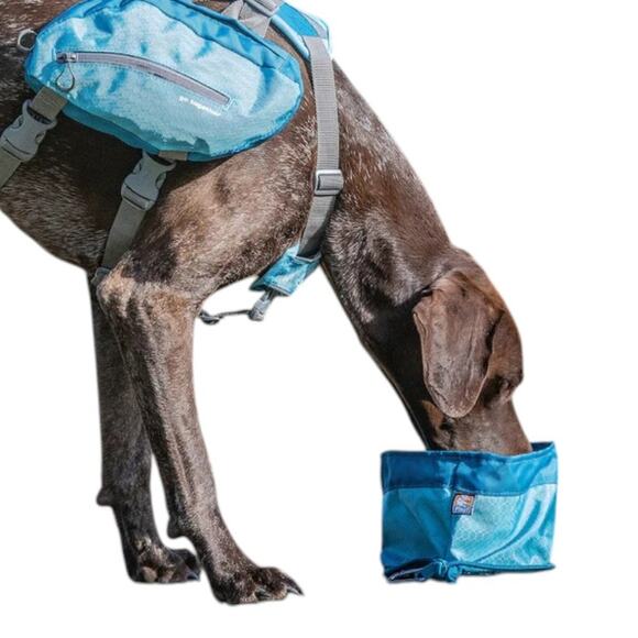 Kurgo Zippy Bowl Collapsible‎ Travel Dog Bowl Pet Food Water Bowl Portable NEW - Picture 2 of 5